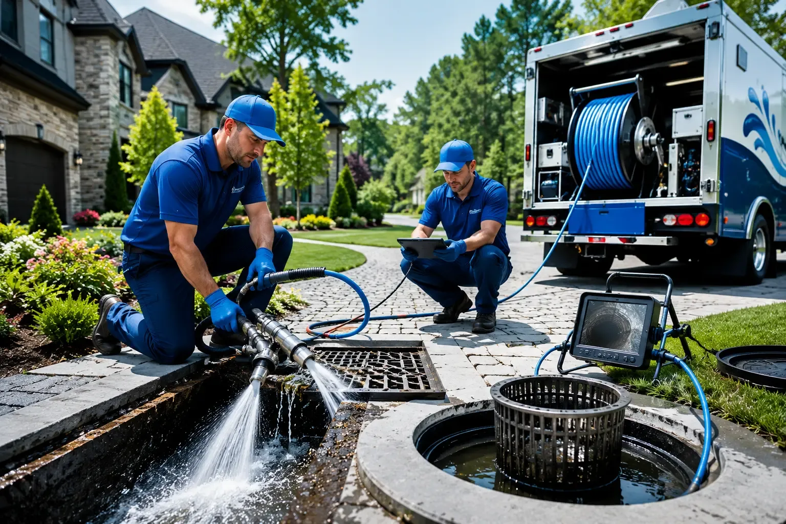 Local outdoor drain cleaning professionals in Romulus, MI